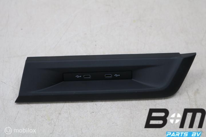 USB aansluiting dubbel VW Golf 8 5NA035736, Auto diversen, Autoradio's, Gebruikt