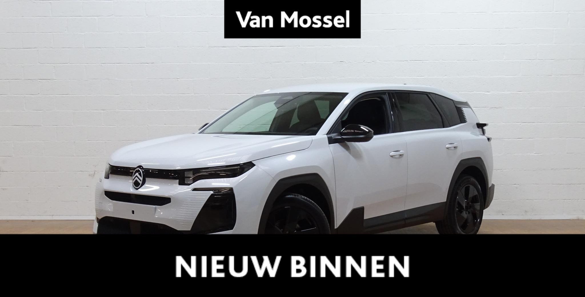 Citroën C5 Aircross Hybrid 145 ch/pk Automatic PLUS, Auto's, Citroën, Stof, Gebruikt, Wit, Bedrijf