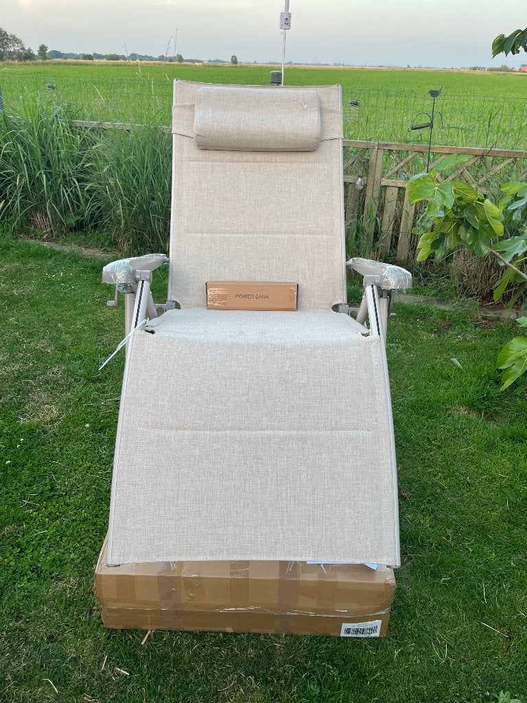 ligstoelen, Caravanes & Camping, Meubles de camping, Enlèvement, Neuf, Chaise de camping