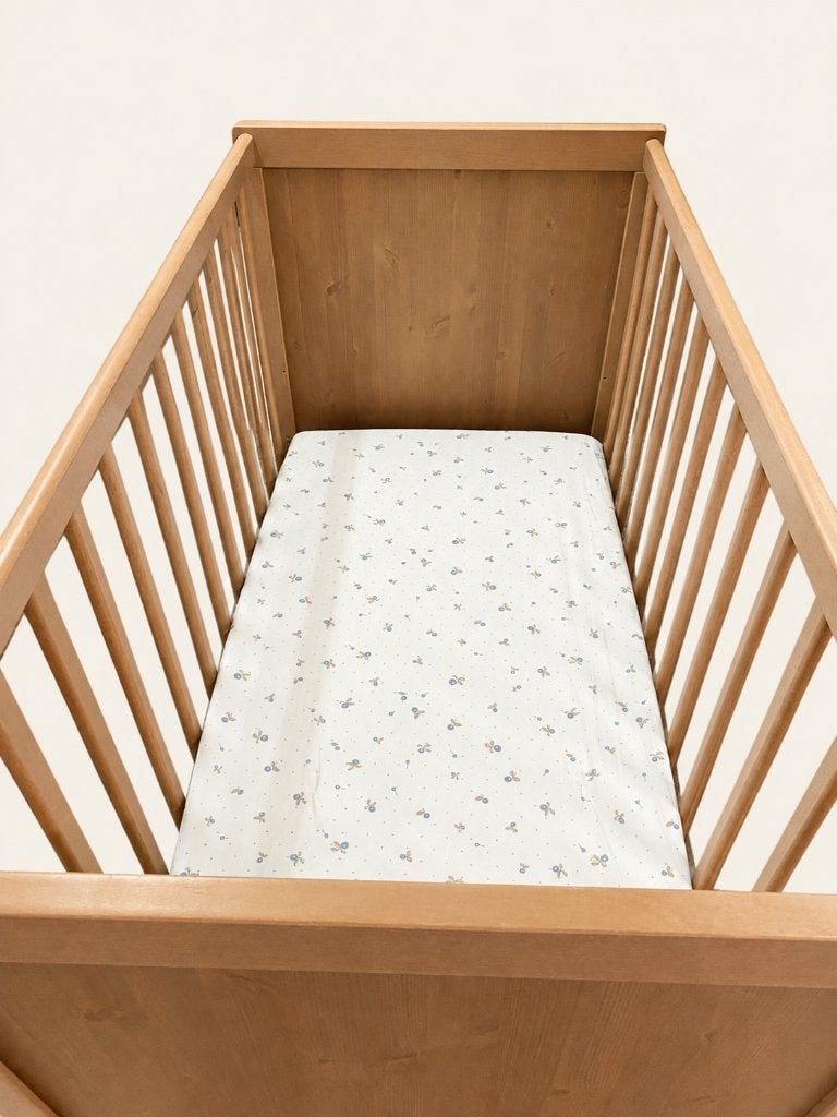 Babybed met matras in goede staat, Enlèvement, Comme neuf