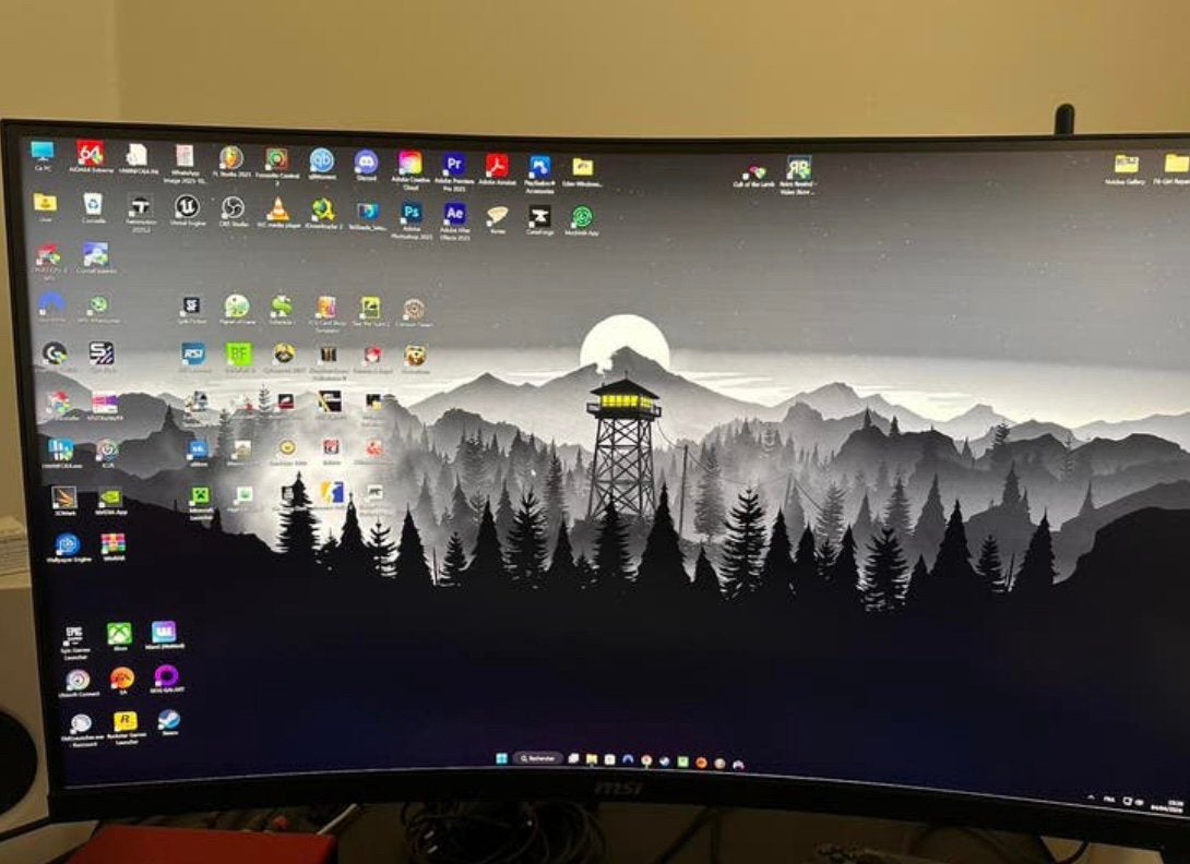 Écran moniteur MSI G321CU incurvé, Informatique & Logiciels, Moniteurs, Gaming, VA, Comme neuf, Enlèvement