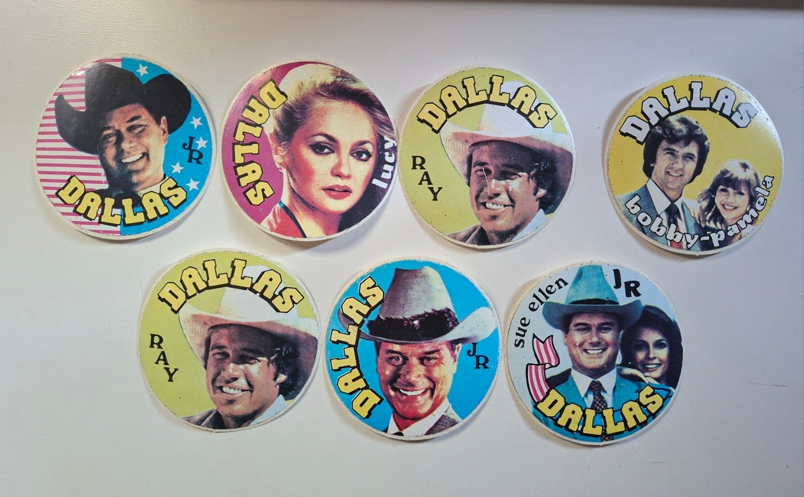 Autocollants du carnaval de Dallas, Enlèvement ou Envoi, Comme neuf, Cinéma, Télévision ou Audiovisuel