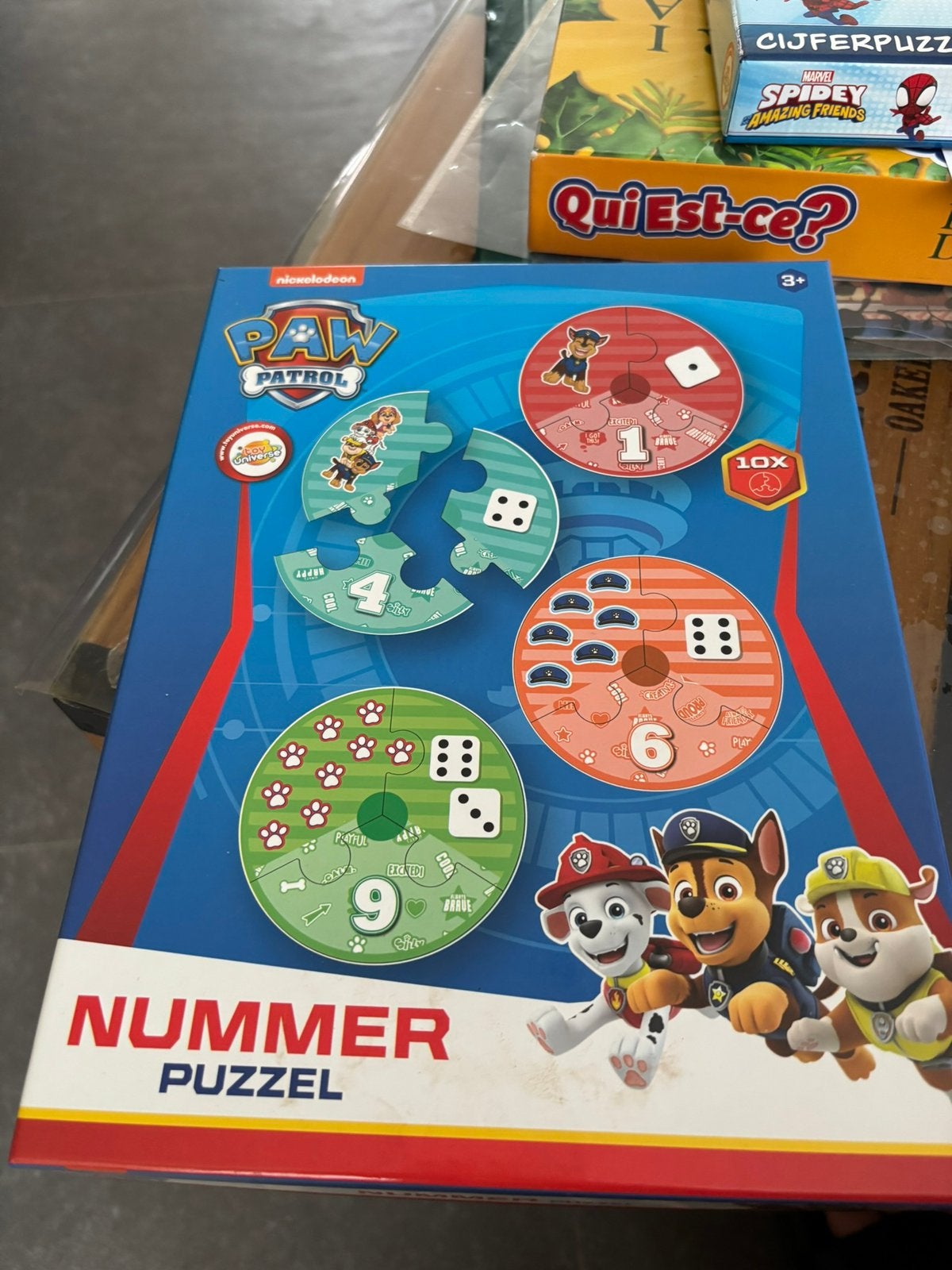 Verschillende spelletjes, Een of twee spelers, Ophalen, Zo goed als nieuw