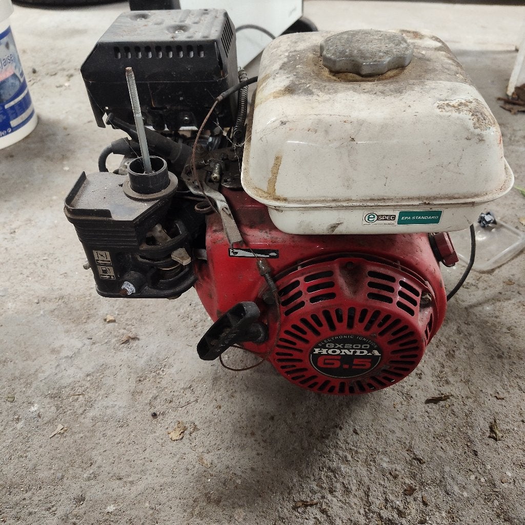Honda GX 200, Ophalen, Gebruikt
