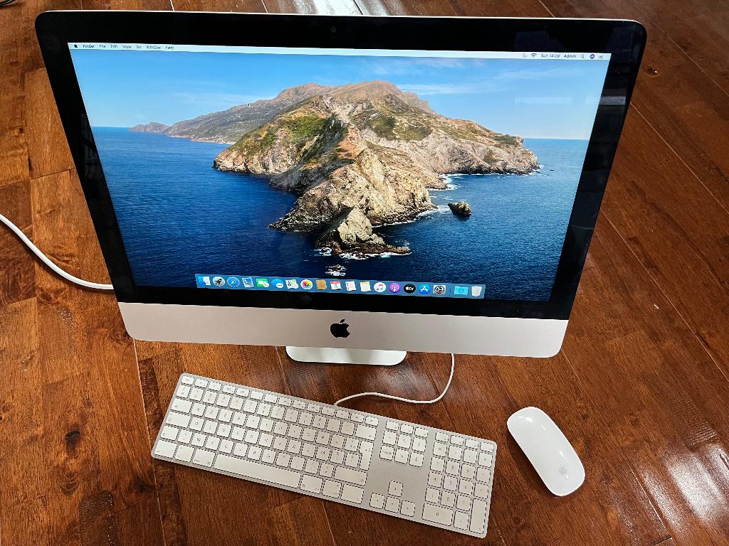 iMac 21,5” (eind 2012) met toetsenbord en magic mouse, 21,9”, Enlèvement, Utilisé, IMac