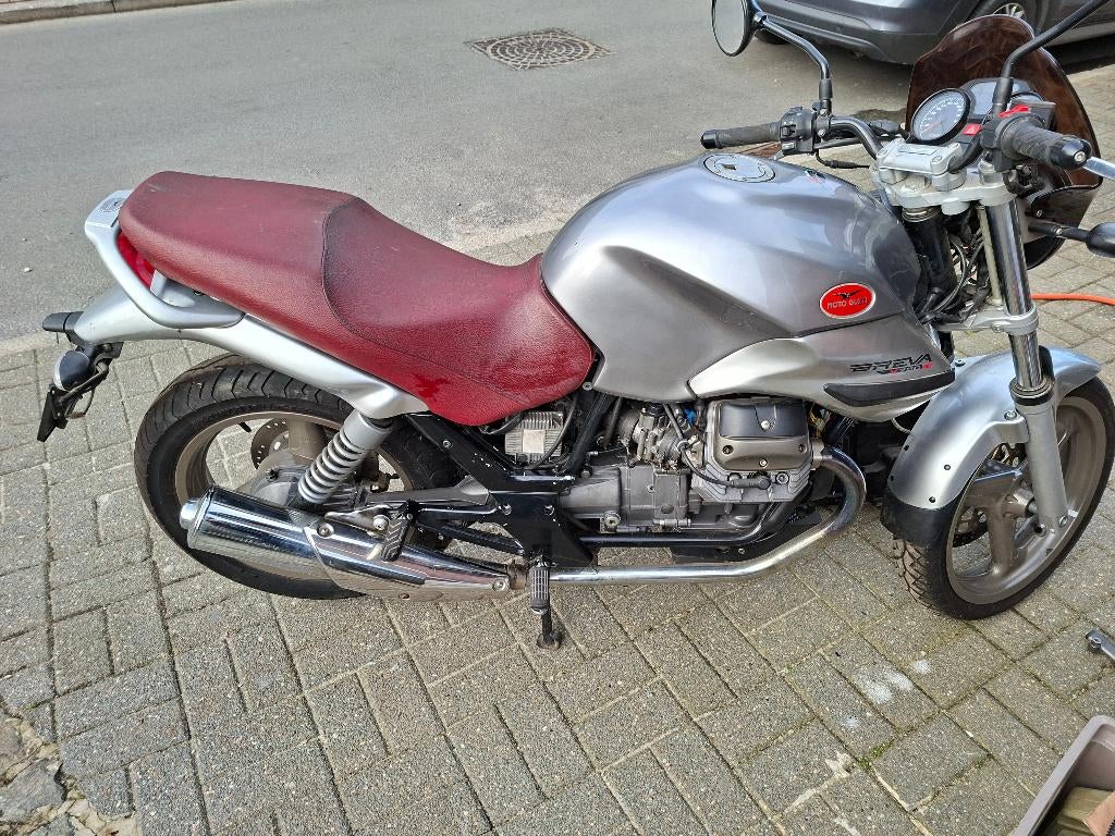 Moto guzzi breva 750 ie, Motoren, Motoren | Moto Guzzi, Particulier, Naked bike, meer dan 35 kW, 2 cilinders, Motorrijbewijs A