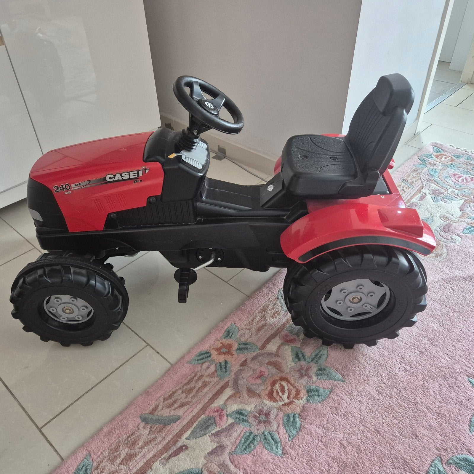 RollyToys traktor, Ophalen