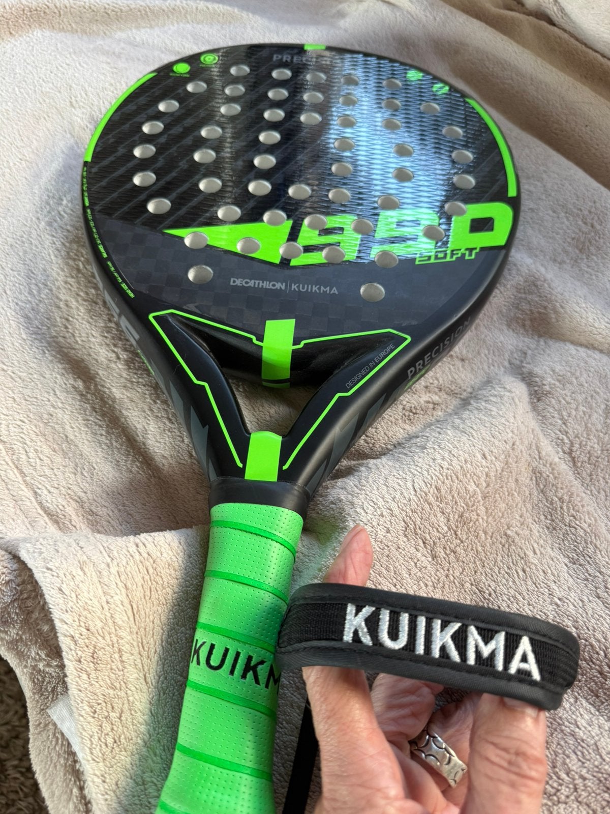 Padel racket, Kuikma PR 990, Sport en Fitness, Padel, Ophalen, Zo goed als nieuw, Padelracket
