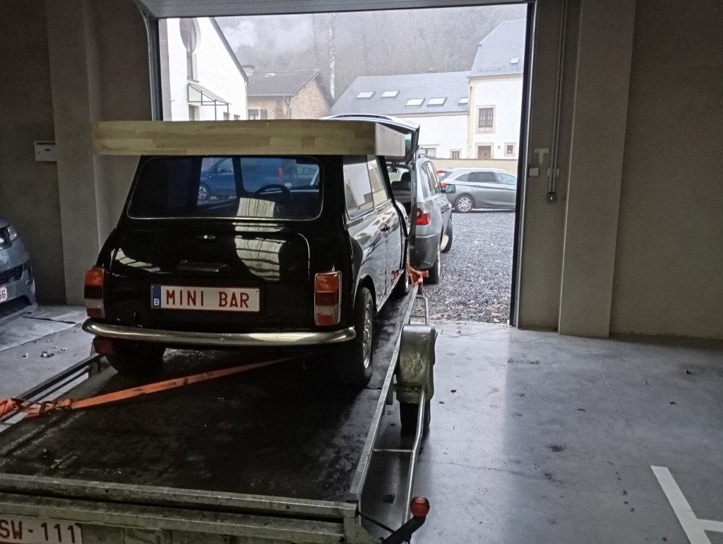 Mini Bar unique pour évènements (foodtruck), Enlèvement