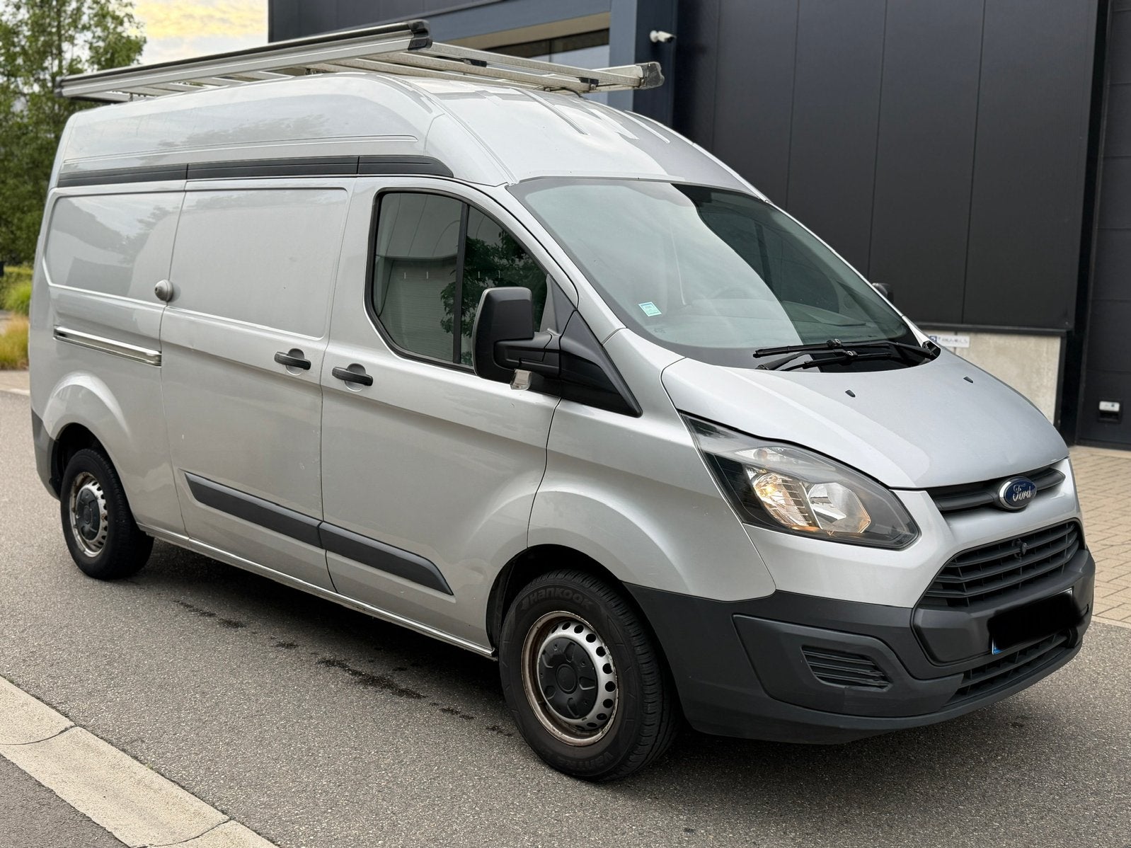 FORD CUSTOM 2.2diesel, Auto's, Euro 5, Bedrijf, Ford, Zilver of Grijs