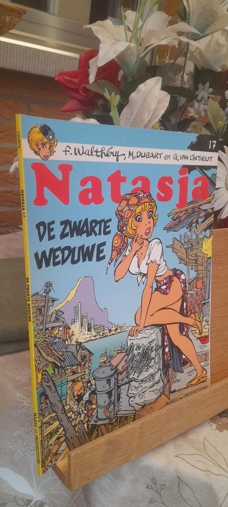 Natasja nr 17 de zwarte weduwe   reeds jaren uitverkocht, Boeken, Stripverhalen, Gelezen, Eén stripboek, Ophalen of Verzenden
