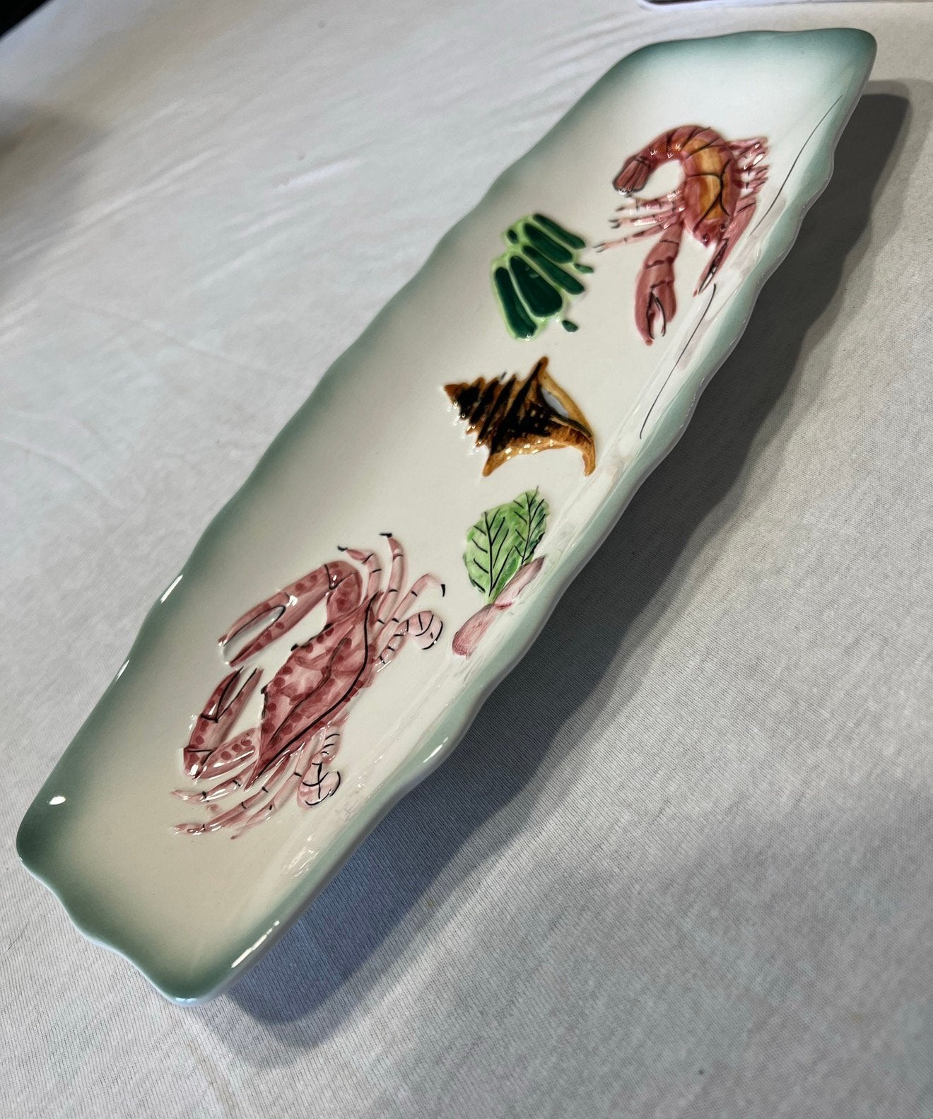 Japan Japans Servies Serveer schaal sushi kreeft schaaldier, Ophalen of Verzenden