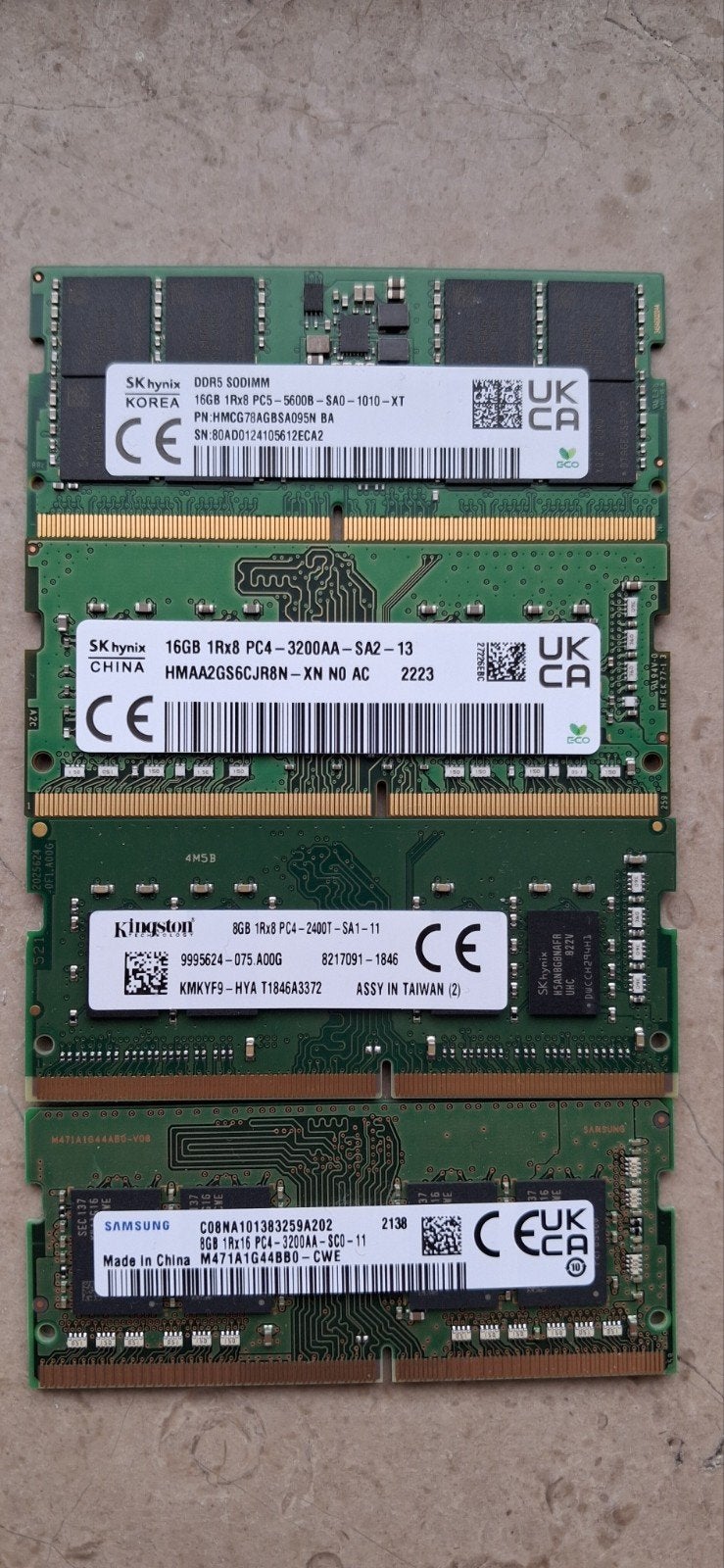 Ram geheugen laptop ddr4 ddr5 sodimm, Ophalen of Verzenden, DDR4, Laptop