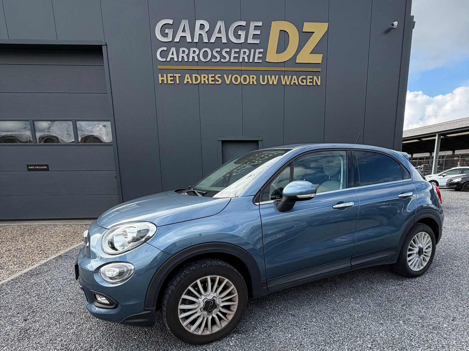 Fiat 500X Automaat 2018, Euro 6, 4 cilinders, Blauw, Elektrische ramen