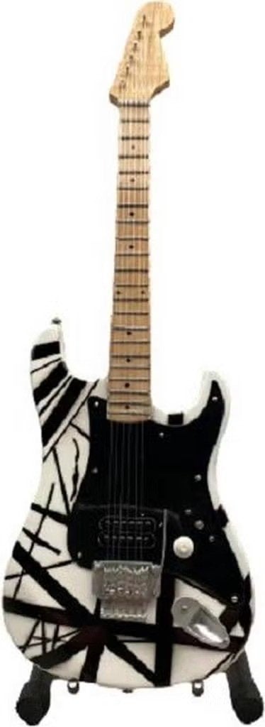 Miniatuur replica Self Build gitaar - Eddie Van Halen, Enlèvement ou Envoi, Neuf