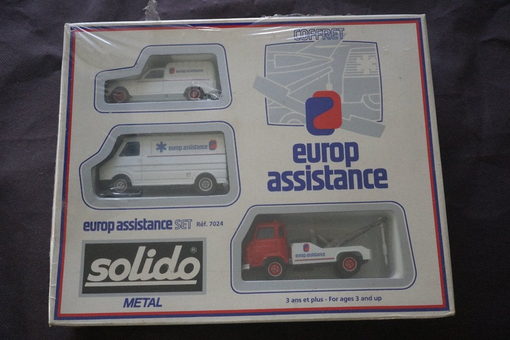 Kit véhicule d'assistance Solido Europ - VINTAGE, Enlèvement ou Envoi