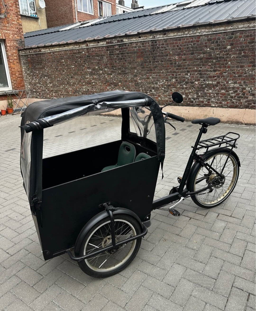 Bakfiets Babboe Big E elektrische bakfiets, 2 kinderen, Elektrisch