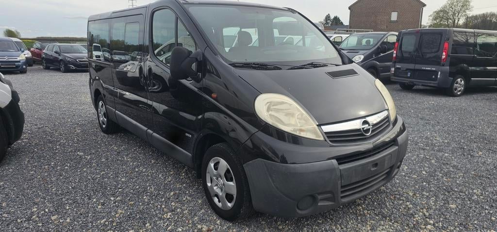 Opel Vivaro L2 - 9 places - Climatisation - Version longue, Autos, Opel, Achat, Vivaro, Entreprise, Noir