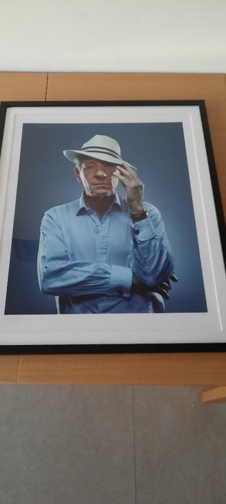 Sideshow - Affiche van Patrick Hoelck - Sir Ian McKellen, Antiek en Kunst, Kunst | Litho's en Zeefdrukken, Portret en Figuren