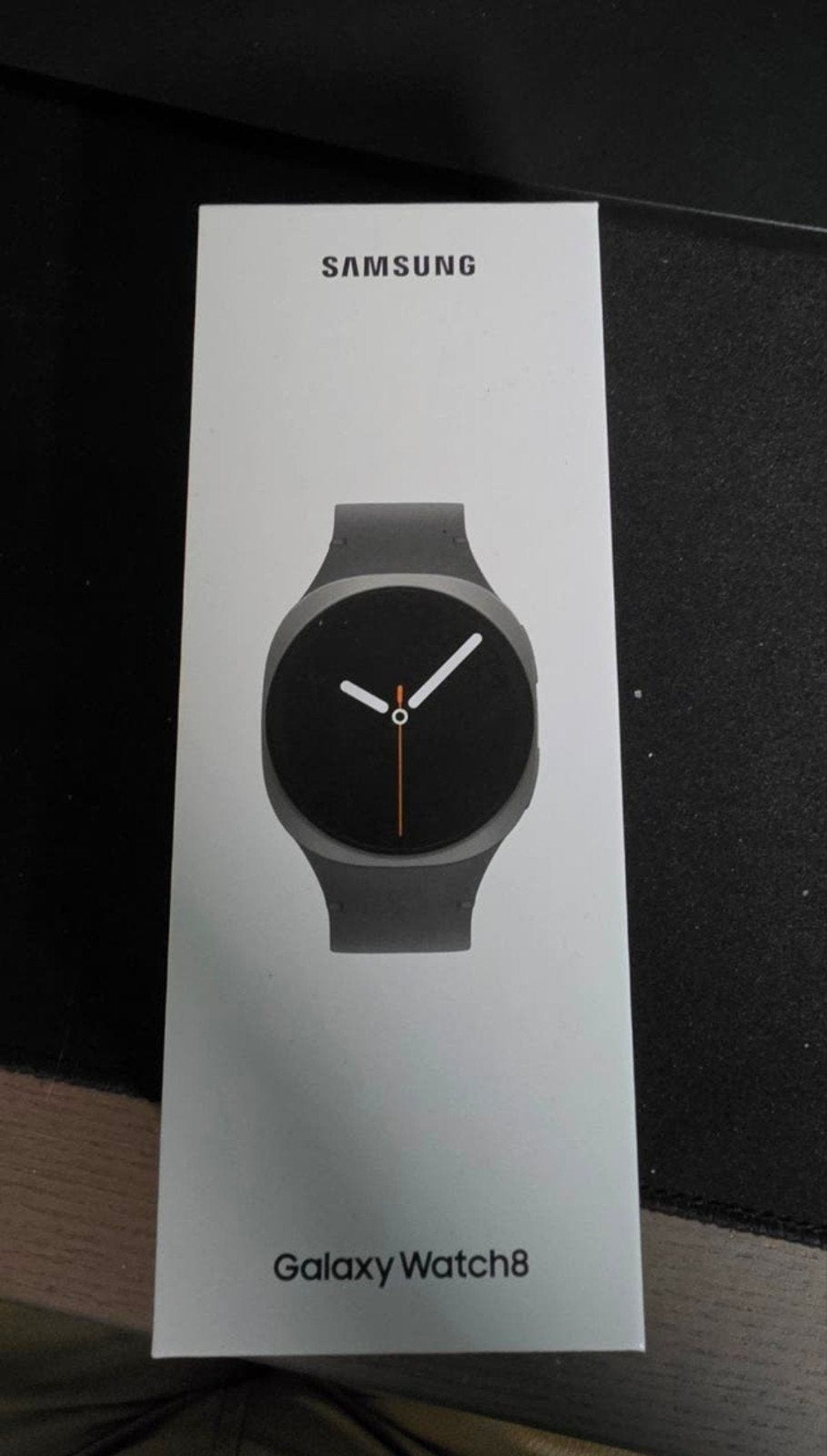 Samsung watch 8 ongeopend, Ophalen, Hoogte, Zwart, SAMSUNG GALAXY WATCH8.
