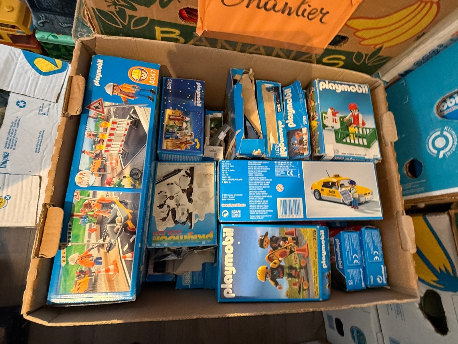 Collection complète Playmobil western chevaliers vintage, Historique, Enlèvement, Utilisé, Autres types