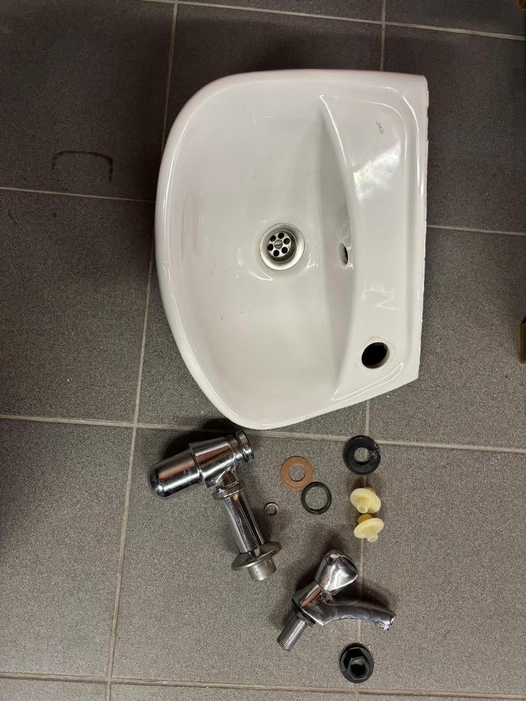 Lavabo, Ophalen, Gebruikt, Koper, Wastafel