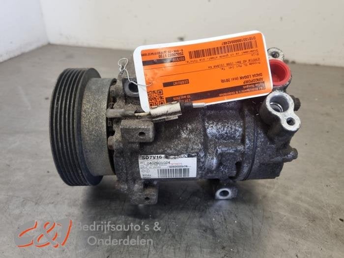 Pompe clim d'un Dacia Logan, Dacia, -, 3 mois de garantie, Utilisé