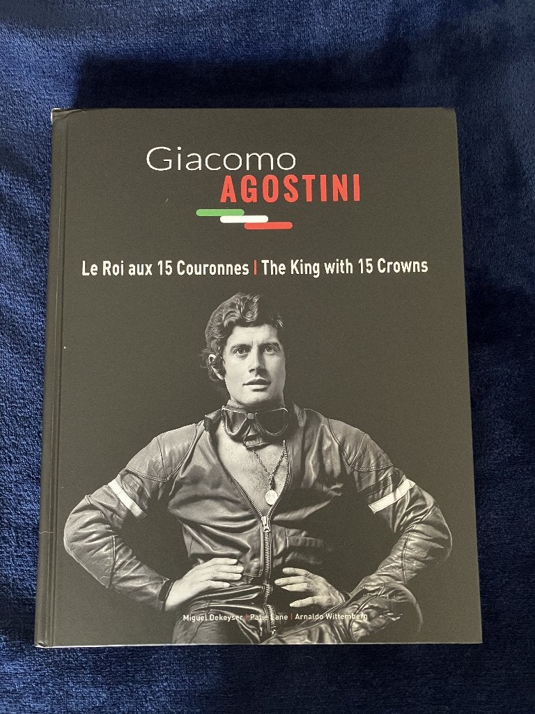 Giacomo Agostini - The King with 15 Crowns, Enlèvement ou Envoi, Comme neuf