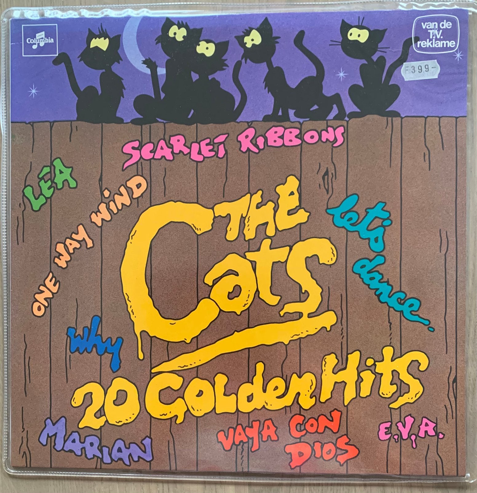 Les 20 tubes en or des Cats, LP, Enlèvement, Utilisé, Housse de protection extérieure