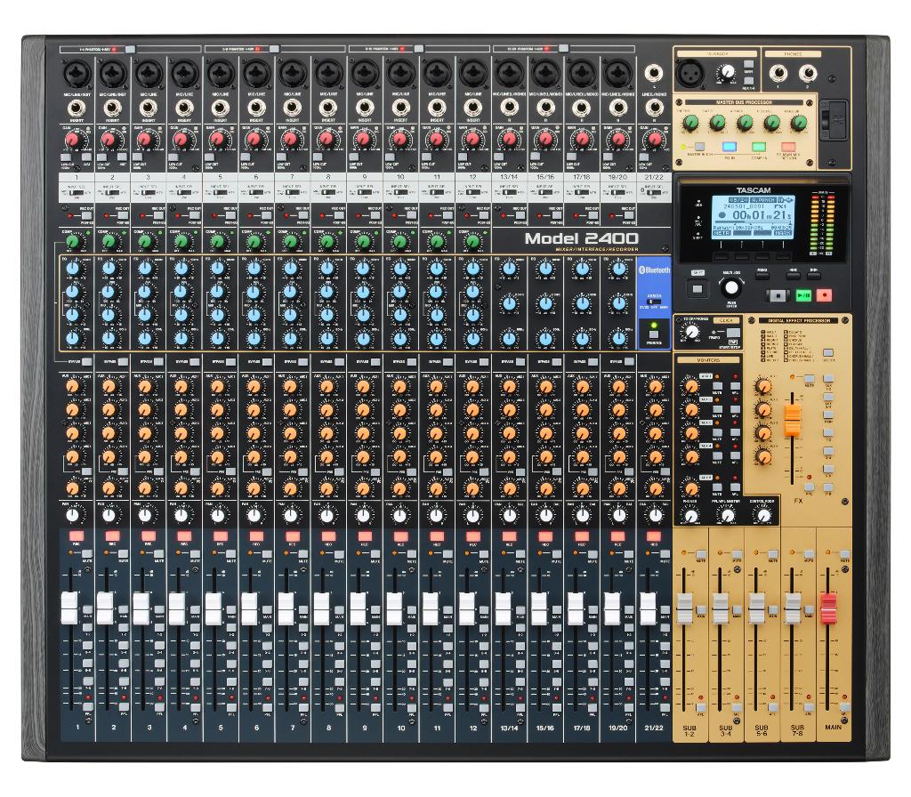 Tascam Model 2400, Musique & Instruments, Enlèvement, Comme neuf, 20 canaux ou plus, Entrée micro