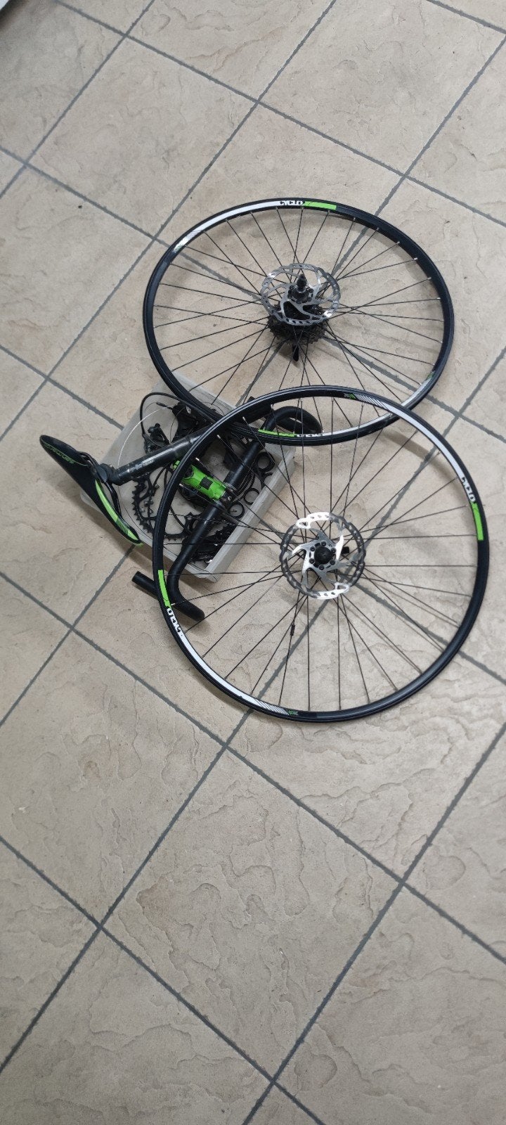 Shimano 105 veldrit fiets onderdelen, Ophalen, Remmen, Gebruikt, Shimano 105