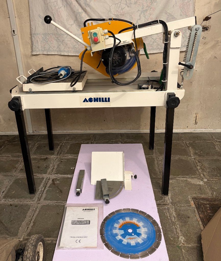 WATERSNIJTAFEL VOOR TEGELS - ACHILLI TRT, Ophalen, 60 cm of meer, Overige typen, Zo goed als nieuw