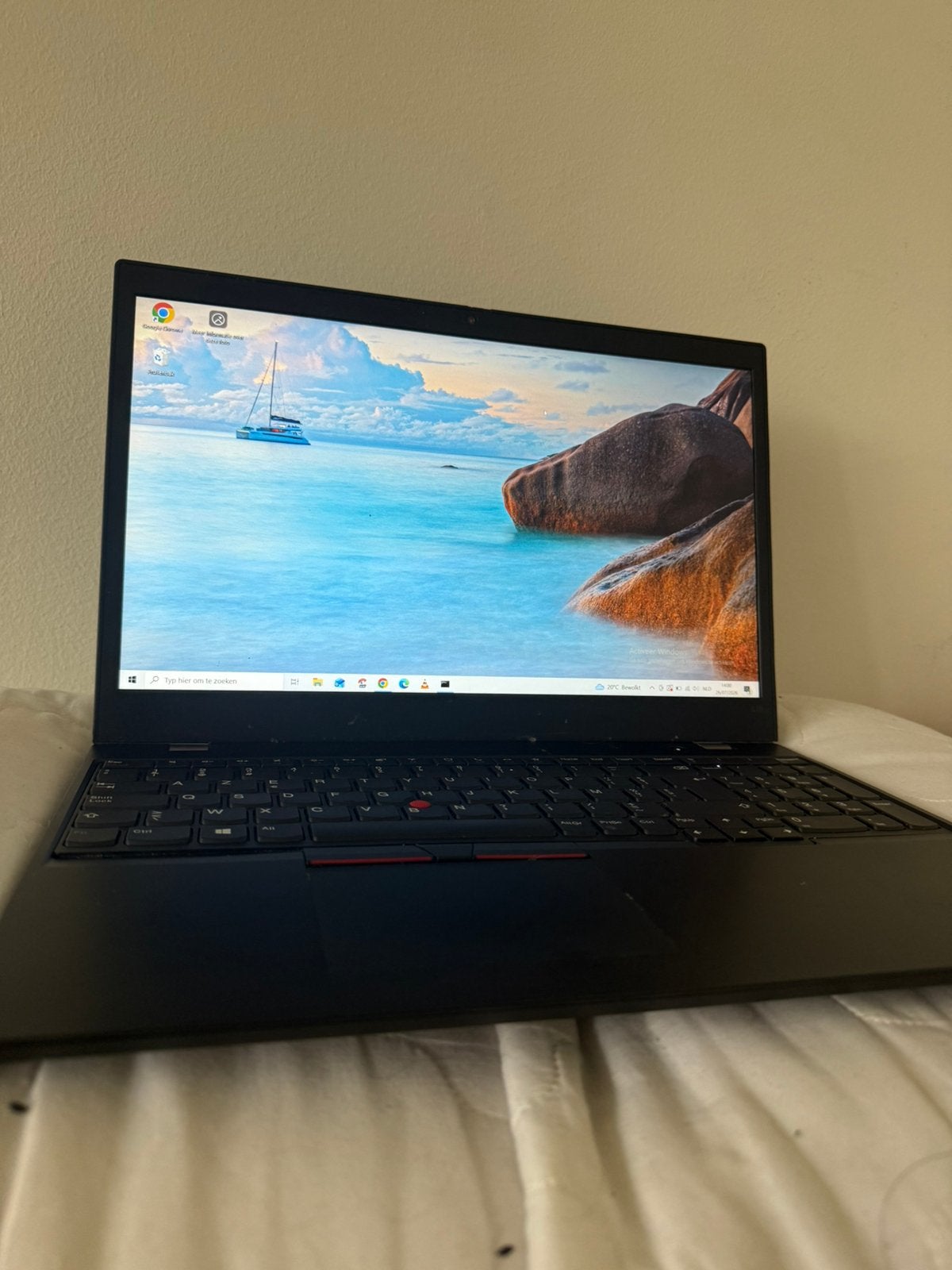 Lenovo thinkpad, Computers en Software, Windows Laptops, Ophalen, 2 tot 3 Ghz, Zo goed als nieuw, SSD