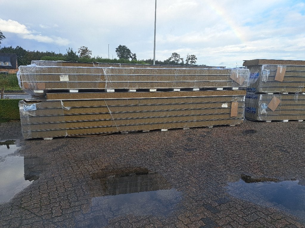 Sandwichpanelen in Rotswol, Doe-het-zelf en Bouw, Ophalen, Nieuw, Overige materialen, 100 mm of meer