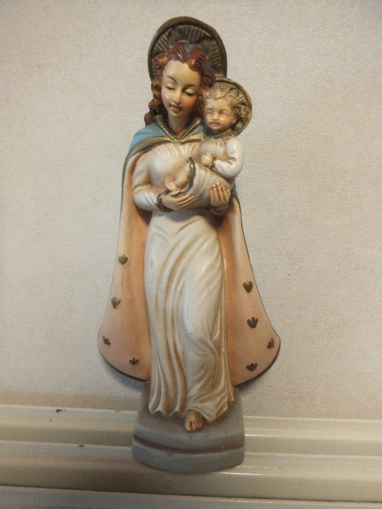 statue de Marie, Enlèvement ou Envoi