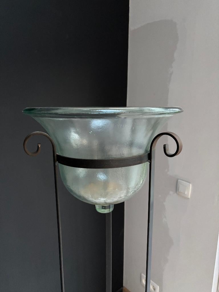 planten staander glas, Ophalen, Gebruikt