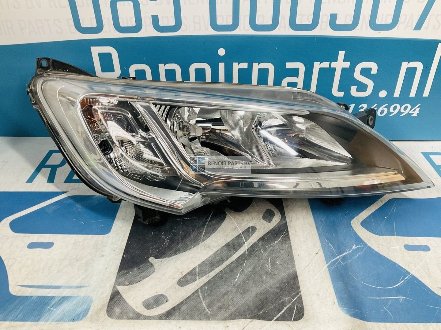 Koplamp Fiat Ducato 3.0 Rechts Led 1394418080 Origineel 2-D4, -, Utilisé, -, Enlèvement ou Envoi