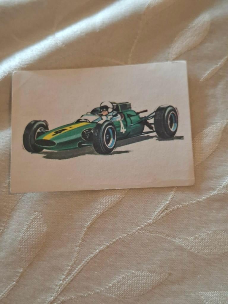 Prentje/Chromo : Lotus 35 / Formule II / Chocolade Jacques, Verzamelen, Foto's en Prenten, Gebruikt, Prent, Overige onderwerpen