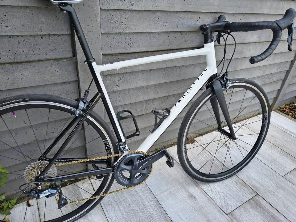 Van rysel, Fietsen en Brommers, Fietsen | Heren | Sportfietsen en Toerfietsen, 28 inch, Gebruikt, Velgrem, Meer dan 20 versnellingen