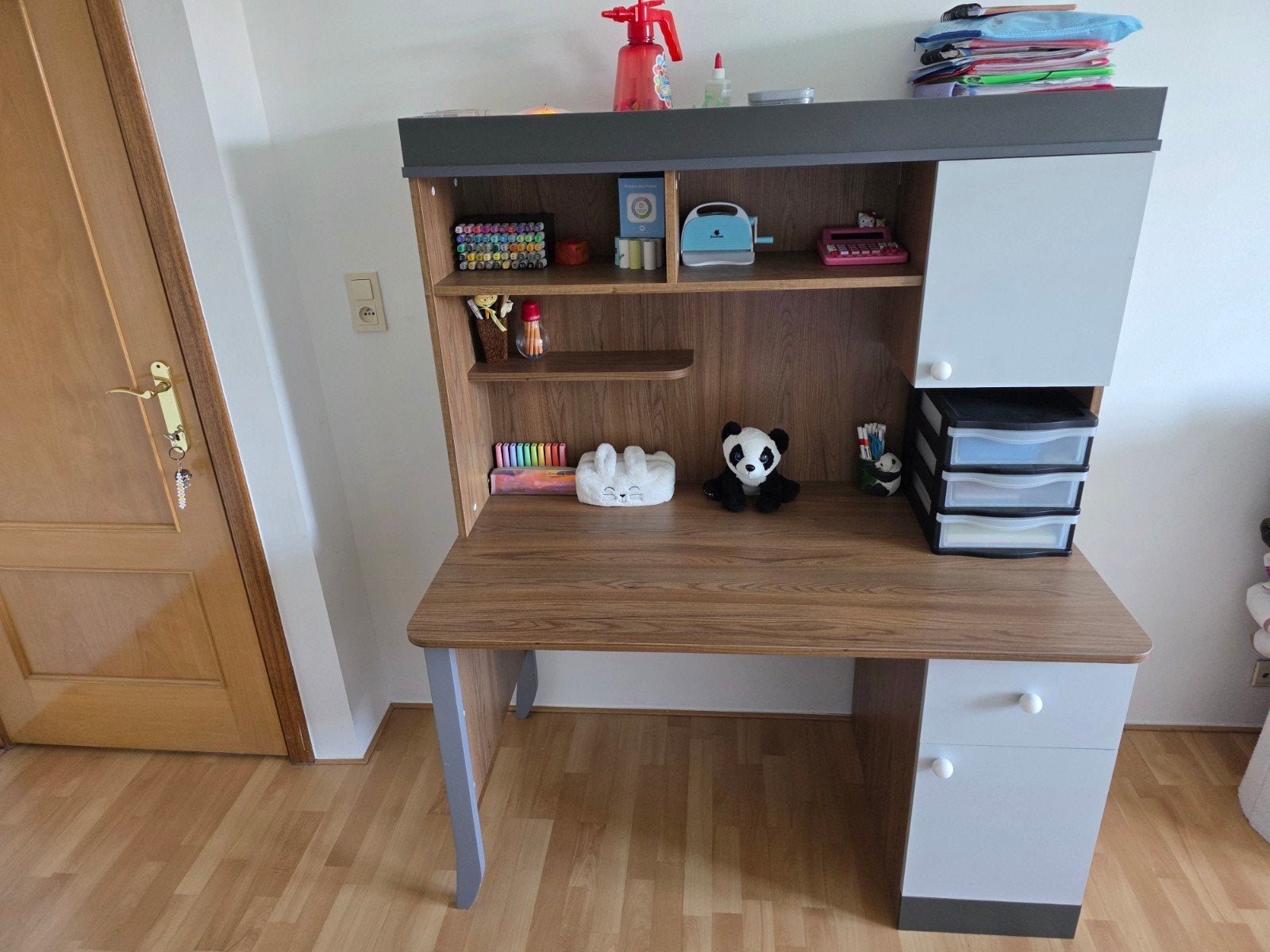 Ensemble bureau + armoire, Huis en Inrichting, Bureaus, Ophalen