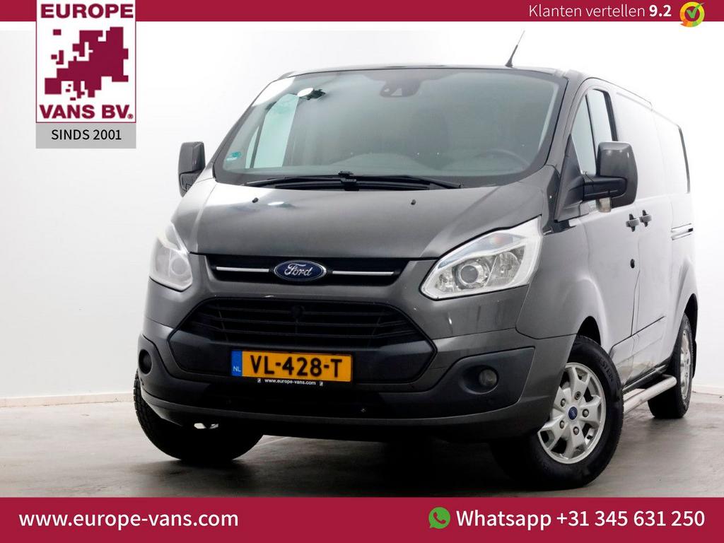Ford Transit Custom 2.2 TDCI 125pk L2H1 Limited Camera/2x Sc, Auto's, Bestelwagens en Lichte vracht, 186 g/km, Bedrijf, Ford, Te koop