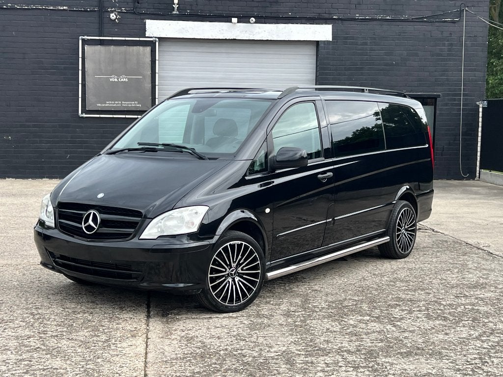 Mercedes vito lang / dubbele cabine / LICHTEVRACHT / 5zit, Autos, Camionnettes & Utilitaires, Entreprise, Achat, Air conditionné
