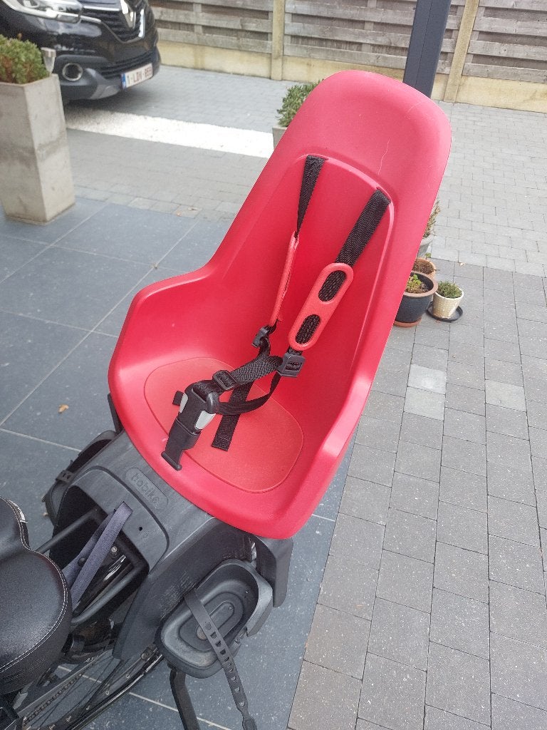 fietsstoeltje achter Bobike, Fietsen en Brommers, Ophalen, Achterzitje, Gebruikt, 9 t/m 18 kg