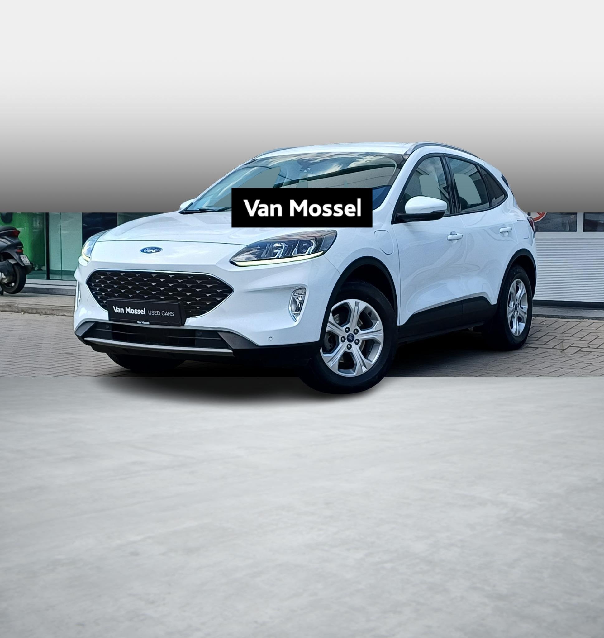 Ford Kuga 2.5i PHEV Aut. 165kW, 32 g/km, Gebruikt, 4 cilinders, Wit