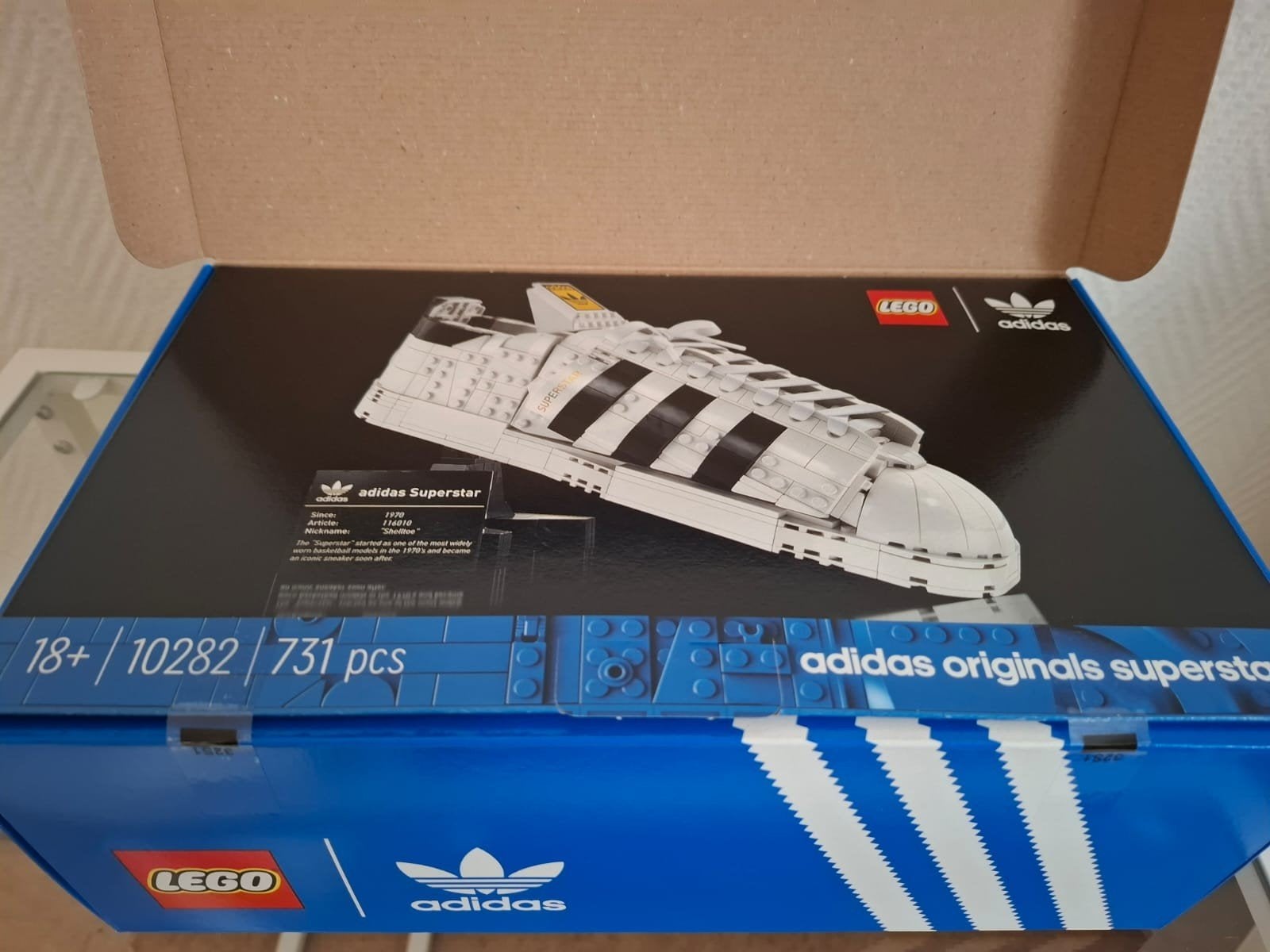 LEGO 10282 Adidas Original Superstar, Ophalen, Lego