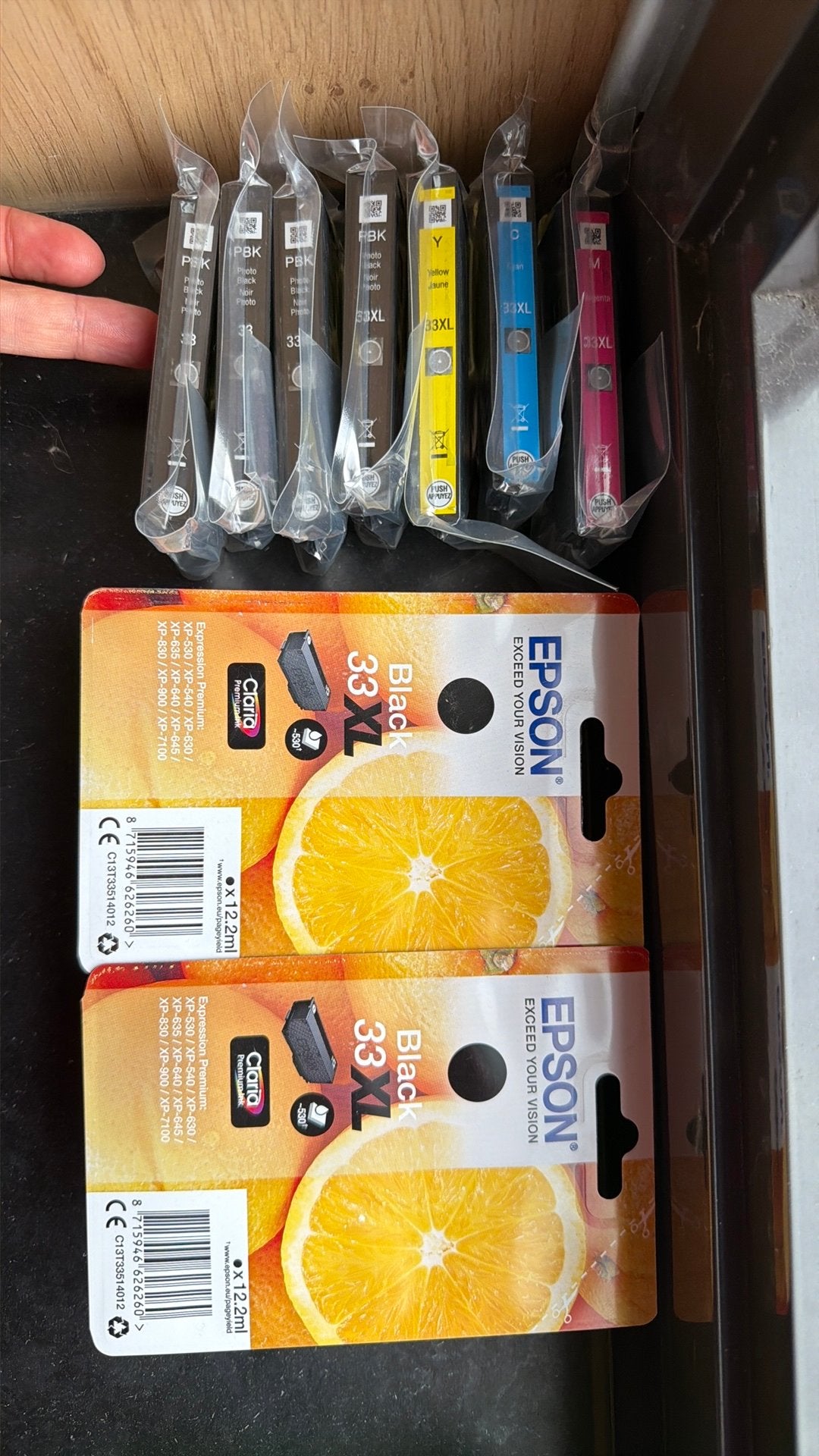 Epson 33 inktpatronen, Computers en Software, Ophalen, Nieuw, Cartridge