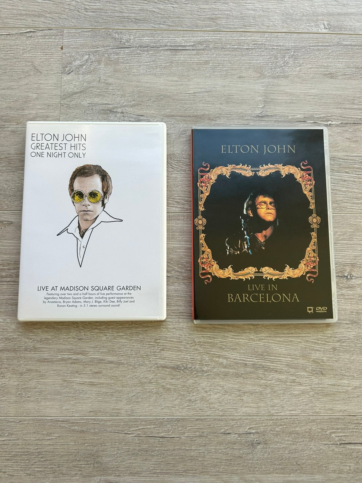 2 DVD Elton John in nieuwstaat, Ophalen of Verzenden, Zo goed als nieuw, Concert
