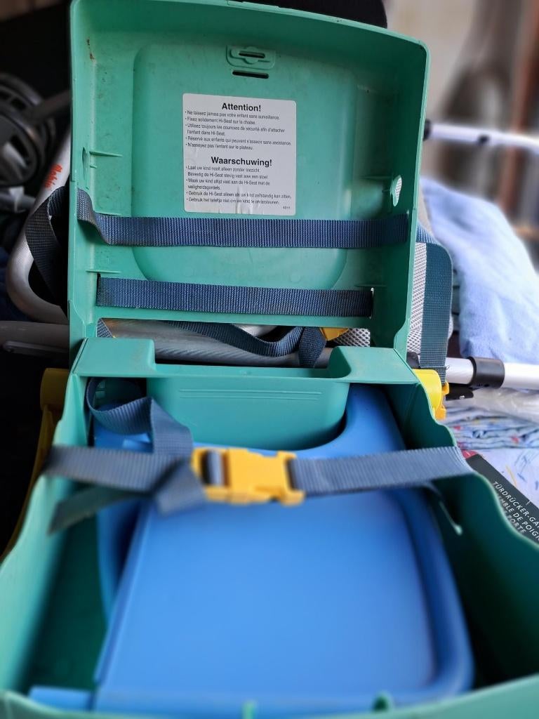 SUSPENSION DE SIÈGE POUR ENFANT, Enlèvement, Utilisé