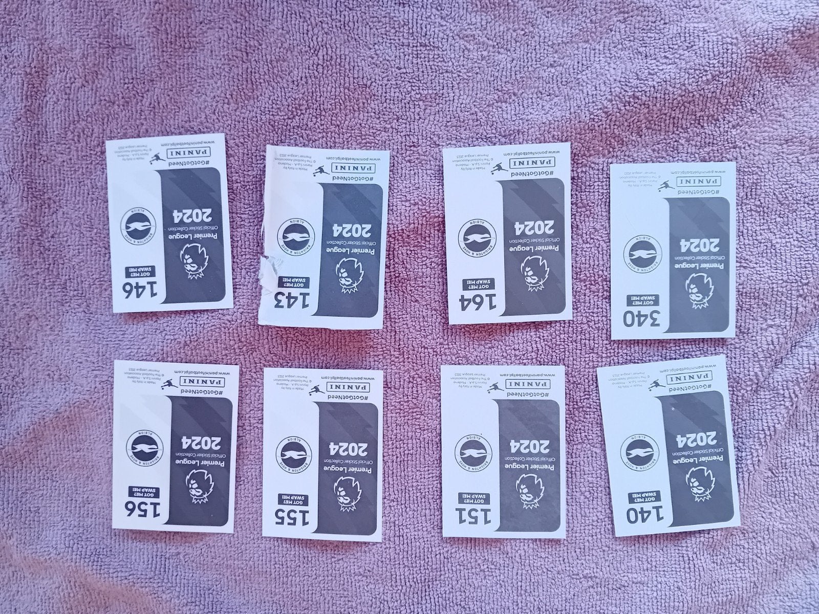 Premier league brighton, Postzegels en Munten, Ophalen