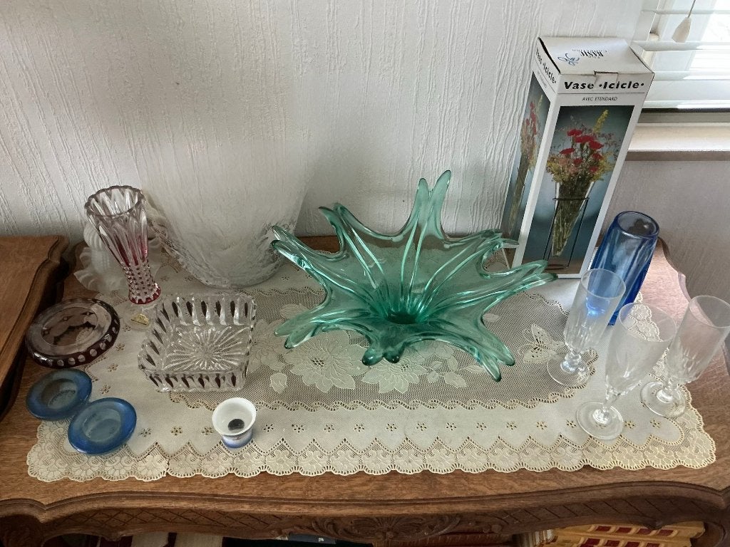 Vases, support bougies, verres..., Enlèvement, Utilisé, Autres types